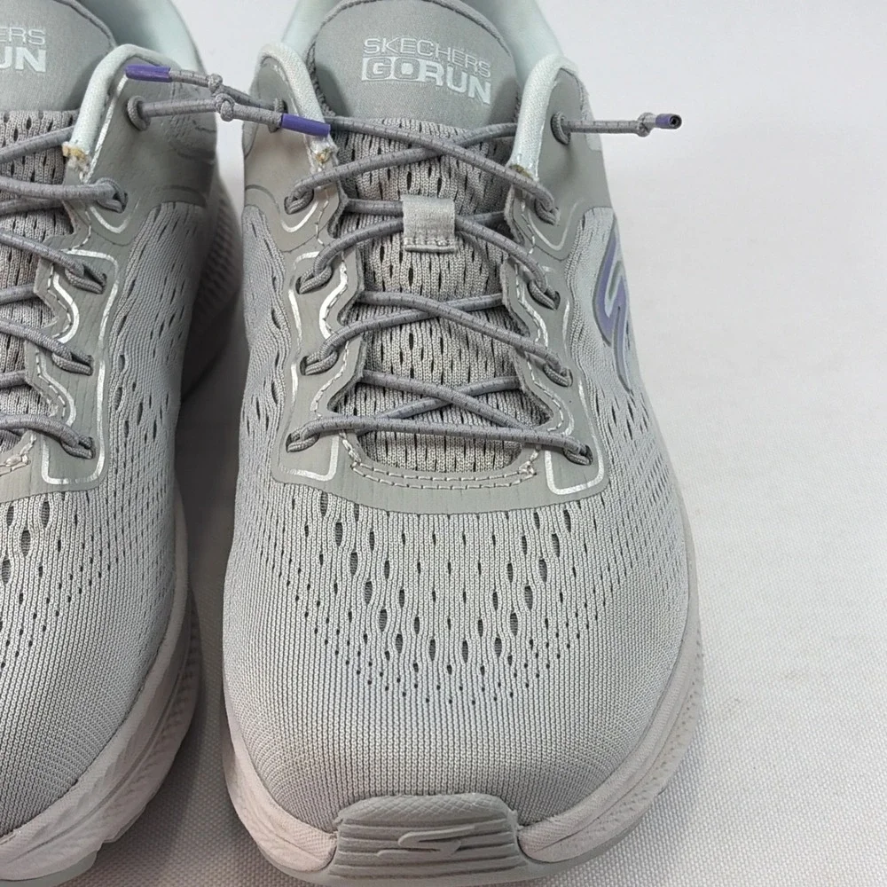 Skechers GO RUN Consistent 2.0 Zisa Running Shoes Women's 7.5 Gray Blue Sneakers